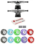 Skateboard Cruiser Trucks And Wheels Package 83A Soft - Abec 5 Bearings. Fixed Price $46.95.
