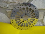 Ultima 11.8" King Spoke Polished Front Brake Disc Rotor 2008-UP Harley Touring. Fixed Price $69.95.