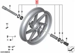 Bmw Genuine Wheel Rim Front Black - S1000RR K46 / HP4 36318548892. Fixed Price $1452.74.