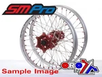 Sm Pro 19X2.15 Rear Wheel Silver Rim, Red Hub Honda CRF250R 02-13, CRF450R 02-12. Fixed Price $556.28.