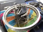 1980 Honda XR500 Complete Oem Rear / Back Wheel Rim Assembly. Fixed Price $200.00.