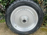 Harley Oem Softail Front Wheel 16X3 Fat Boy Others Good Rotor. Fixed Price $115.00.