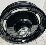 Harley 2000 -08 Front Touring Street Glide Flhr 16X3 Black Wheel Oem Exchange. Fixed Price $450.00.