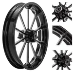 21X3.5 Front Wheel Rim Hub For Harley Dyna Wide Glide 08-17 Softail Fat Boy Fxst. Fixed Price $313.49.