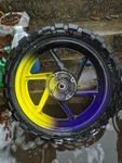 1991-1994 Honda Cbr 600 F2 Rear Wheel Set And Tire Genuine Oem Parts. Fixed Price $150.00.