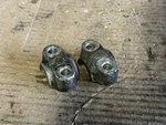 68-74 Honda CB450 CL450 Dohc Front Fork Lower Axle Mount Cap Set Oem CB500T -B16. Fixed Price $12.99.