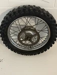 2005 Yamaha TTR125L Rear Wheel Rim Tire Hub 16". Fixed Price $299.99.