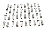 Spoke 40 Piece Stainless Steel Nipple Set For Harley-davidson. Fixed Price $40.99.