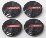 Rays Gram Lights Wr Center Red/black For 57CR 57DR (set Of 4 Caps). Fixed Price $119.00.