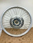 1983 1984 Honda XR500R Front Wheel Rim Hub Spokes Brake Disc 21''. Fixed Price $48.00.