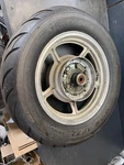 1984-1999 Yamaha Virago 1100 XV700 XV750 XV1000 Rear Wheel Rim W/ Tire. Fixed Price $50.00.
