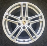 Porsche Panamera Turbo 2010-2013 Factory Oem Rear Wheel 19"X10" Alloy Silver Rim. Fixed Price $184.50.