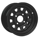 Itp Steel Wheel 14X7 4+3 Black 4/137 12MM Kawasaki TERYX4 800 2014-2025. Fixed Price $93.94.