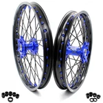 Kke 21/19 Cnc Wheels Rims Fit Yamaha WR250F 2020-2026 WR450F 2019-26 Black Spoke. Fixed Price $629.00.