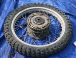 1975 Yamaha Dt 400 Oem Rear Tire Wheel Rim Sprocket. Fixed Price $222.99.
