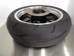 03-06 Kawasaki Z1000 ZR1000 Rear Back Wheel Rim Tire & Rotor 41073-1653. Fixed Price $92.07.