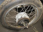 2000 Royal Enfield Bullet 500 Rear Wheel Rim. Fixed Price $125.00.