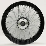Ultima 36-653 Black 60 Spoke Front Wheel W/ Billet Hub 21"X3.5" Axle. Fixed Price $450.99.