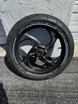08-16 Honda CB1000R Front 17X3.50 Wheel Rim Straight 44650-MFN-D00. Fixed Price $173.00.