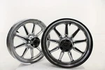 02-08 Harley Davidson 100TH Anniversary Rear/front Wagon Wheel Set 9 Spoke. Fixed Price $1199.24.