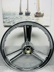 Harley Screaming Eagle Wheel Deuce Front Dyna 2004 -07 Softail Chrome Outrigh. Fixed Price $1999.00.