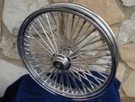 21X3.5" Abs Dna Mammoth 52 Spoke Front Wheel For Harley Deluxe Softail 08-UP. Fixed Price $729.00.