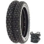 Shinko SR244 Dual Sport Set - Yamaha XT600 Tubes And Rim Strips. Fixed Price $262.95.