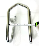 Extreme Max 5001.5763 Deluxe Chrome Motorcycle Wheel Chock - Screws Included. Fixed Price $29.99.