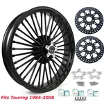21X3.5 Fat Spoke Front Wheel Rim Rotors For Harley Touring Electra Glide Ultra. Fixed Price $389.99.