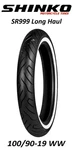 Shinko 999 White Front Tire 100/90-19 Harley Sportster 883 1100 1200 Nightster. Fixed Price $121.51.
