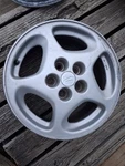1990-1996 Nissan 300 Zx 16" 7-1/2" Wheel 5 Spoke One Left Side Oem Original. Fixed Price $99.99.