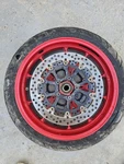 2012 Ducati 848 Evo 1098,1198 Wheels And Tires With Brake Discs.. Fixed Price $450.00.