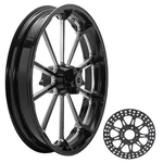 21X3.5 Front Wheel Rim Rotor For Harley Softail Night Train Fxstb Deluxe Flstn. Fixed Price $360.98.