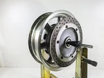 2004 Yamaha XVZ1300 Royal Star 15X4 Straight Rear Wheel Rim 4NK-25338-01-33. Fixed Price $42.49.