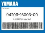 Yamaha Genuine Tube (90/100-16M TR4) 94209-16003-00. Fixed Price $28.34.