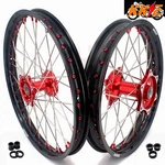 Kke 21/19 Cast Wheels Rims For Honda CRF250R 14-2026 CRF450R 13-2026 Red Hubs. Fixed Price $449.00.