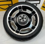 Oem 00-23 Harley Touring Ultra Street Glide 18X3.5 Airstrike Front Wheel. Fixed Price $99.95.