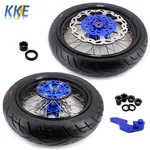 Kke 17'' Supermoto Wheels Rims Tire Fit Yamaha WR250F 2001-2019 WR450F 2003-2018. Fixed Price $996.55.