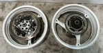 2023 11-26 Suzuki Gsxr 600 750 Wheels Front Rear Rims Rotors Hub White Oem. Fixed Price $584.99.