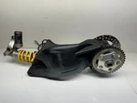 Ducati 848 1098 1198 Single Sided Rear Swingarm Eccentric Hub Axle Cush Rotor. Fixed Price $499.99.