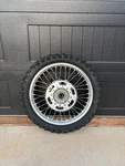 2006-2013 Yamaha YZ250F Excel Rear Wheel Rim And Tire Assembly. Fixed Price $149.99.