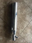 Harley Fat Boy Softail Front Performance Muffler Slash Exhaust Flstf 00-06 Fxst. Fixed Price $69.99.