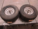 Simplicity Regent Front Wheels / Rims & Tires 15X6.50-6 (pair Set). Fixed Price $75.00.