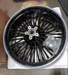17X6 Spoke Rear Wheel Rim For Harley Softail Fatboy Flstfb Flsts Used. Fixed Price $249.99.
