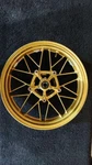 Kawasaki Z650RS Genuine Front Wheel Removed From New Bike Used. Fixed Price $700.00.
