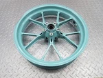 2013 11-15 Ducati 848 Streetfighter Front Wheel Rim Wobble 17X3.5 Oem. Fixed Price $141.10.