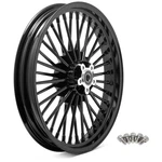 19" Fat Spoke Front Wheel Gloss Black For Harley Sportster Iron XL883N XL1200N. Fixed Price $301.13.