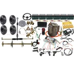 72V 1000W Dc Brushless Motor Rear Axle Kit Tire Pedal/grips For Atv Quad Go Cart. Fixed Price $99.39.