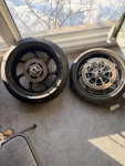 2019-2025 Bmw S1000RR Carbon Fiber Wheel Set. Fixed Price $3980.00.