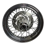 2008 + Abs Harley Softail Heritage Front Laced Wire Spoke Chrome Wheel 16X3 Rim. Fixed Price $179.00.